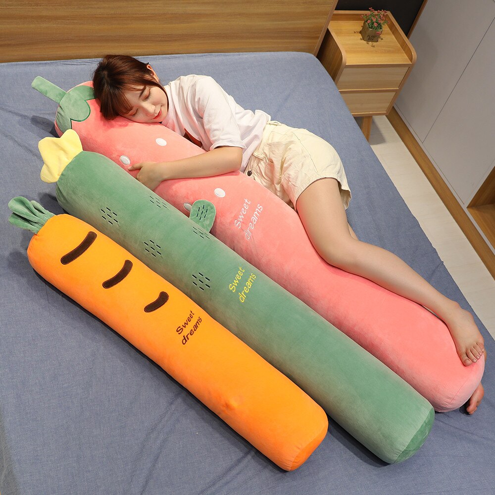 Simulation Plant Plush Toys Stuffed Cactus Strawberry Carrot Plush Super Soft Pillow Lovely Gift for Girl Gift Food Plush Pillow