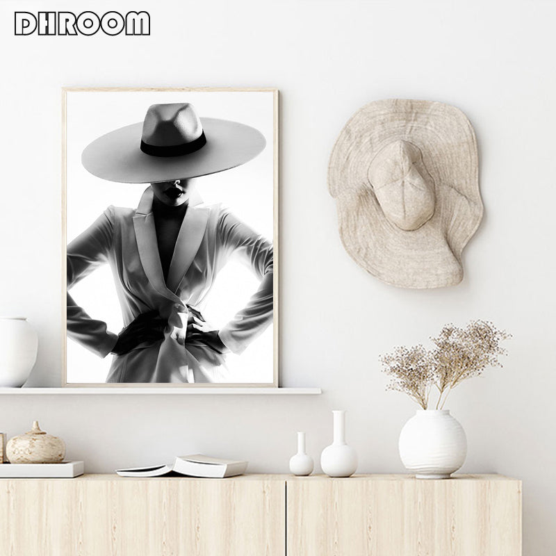 Fashion Sexy Female Wall Art - Little Eudora