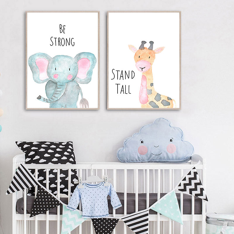 Baby Nursery Wall Art - Little Eudora