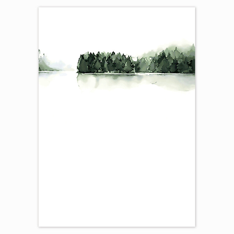 Tropical Plants Poster Green Leaves - Little Eudora