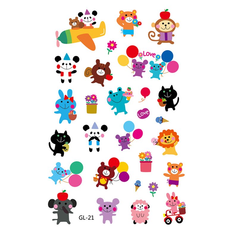 Paint Stationery Sticker Totem Memo Stickers 46pcs/box