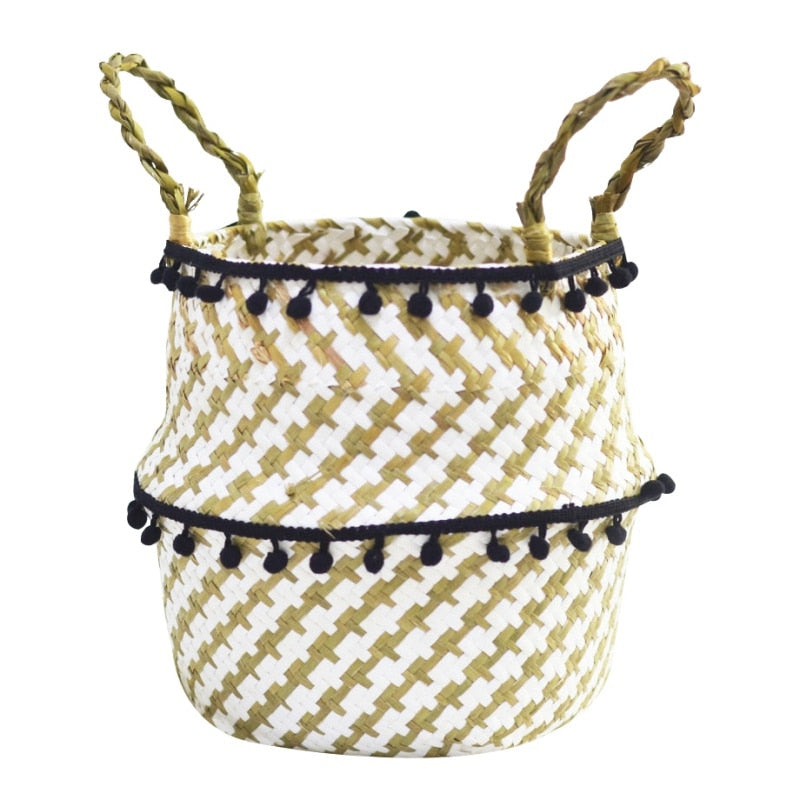 Handmade Bamboo Storage Baskets - Little Eudora