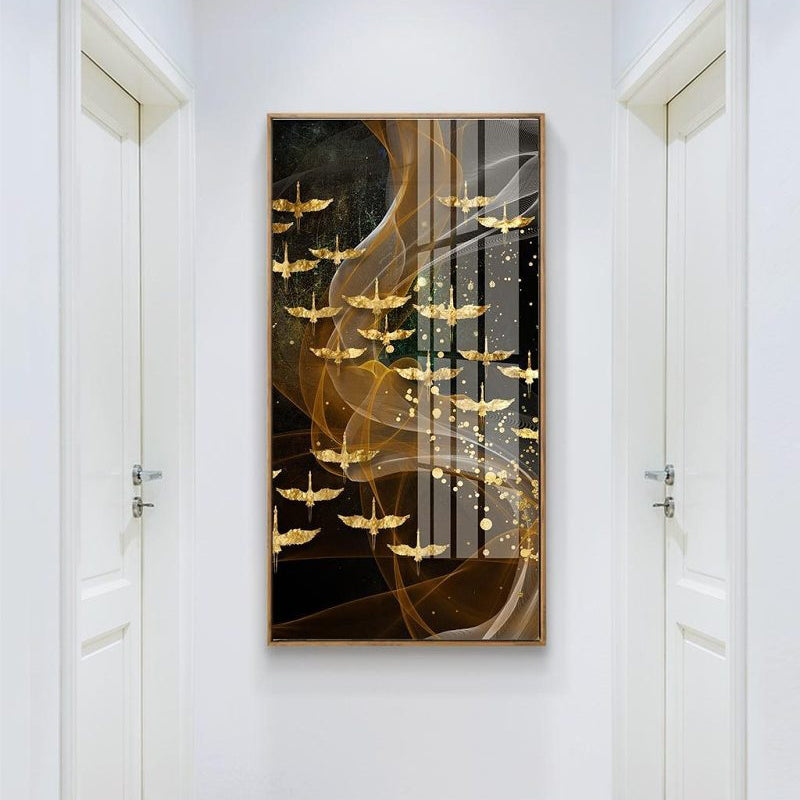 Golden Bird Wall Art - Little Eudora