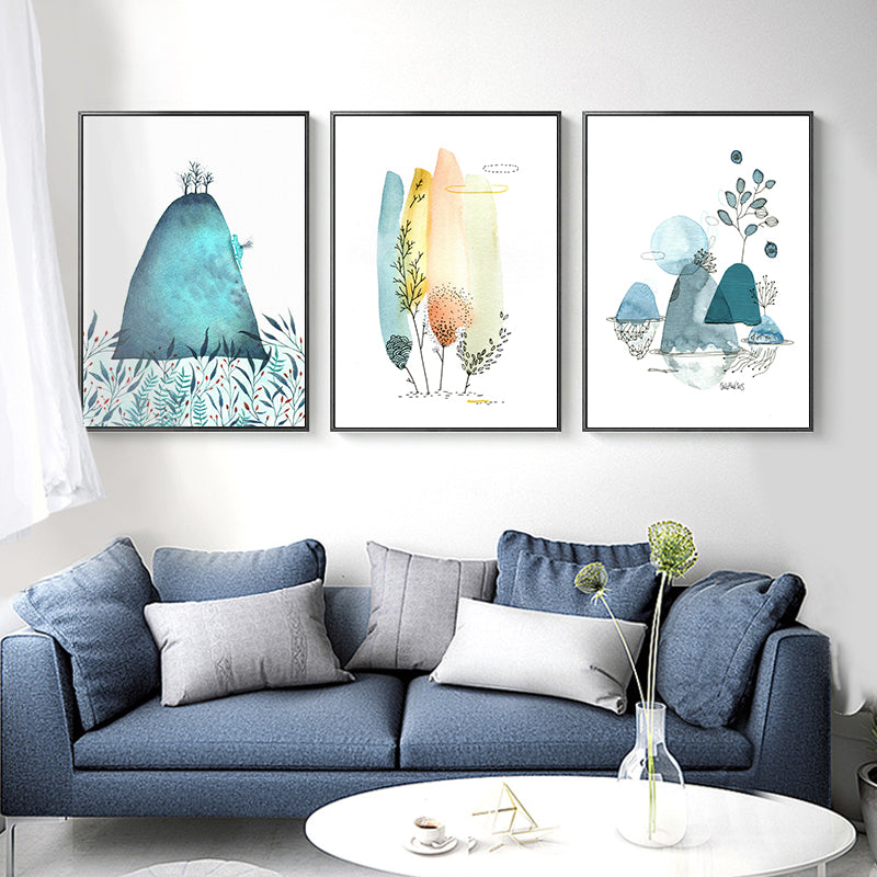 Nordic Fresh Plant Wall Art - Little Eudora