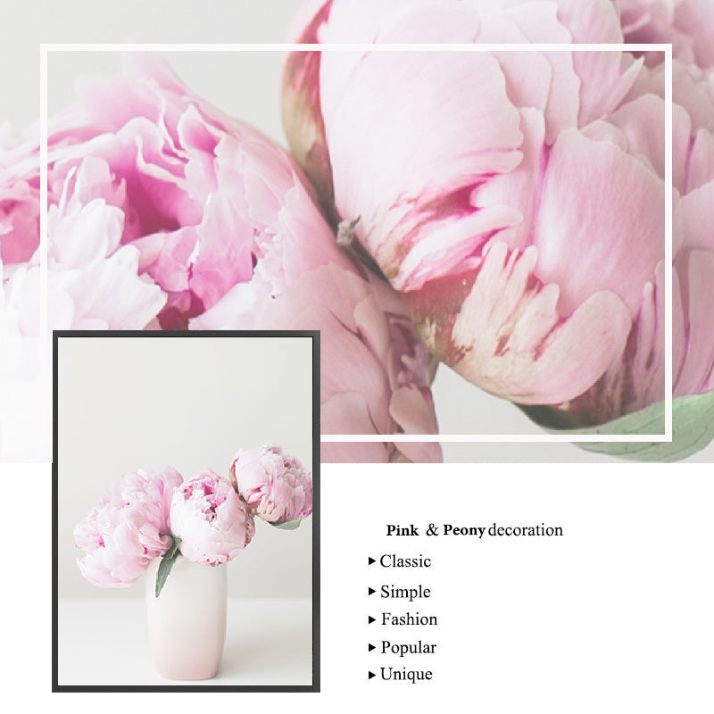 Nordic Decor Pink Peony love - Little Eudora