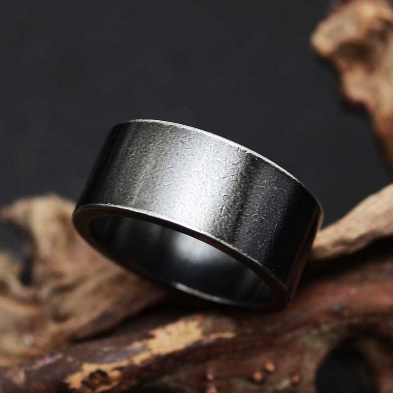 Stainless Steel Viking triangle love Ring vintage Hammer retro punk jewelry finger man engagement ring Boyfriend Gift OSR067