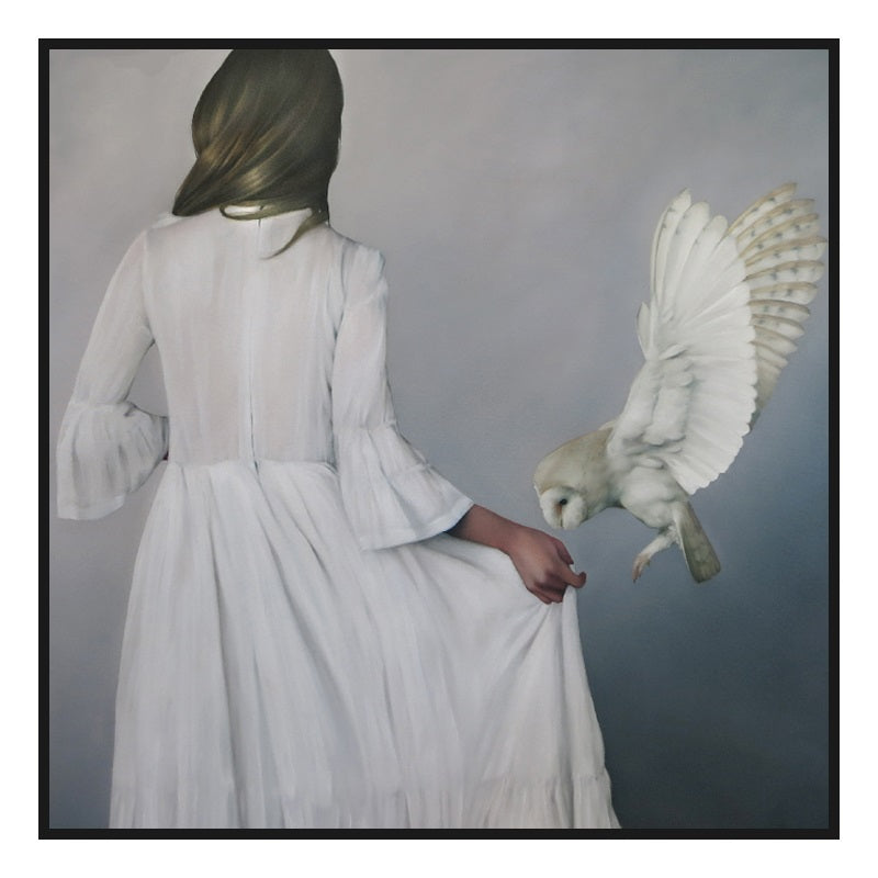 Home Decoration Feather Woman - Little Eudora