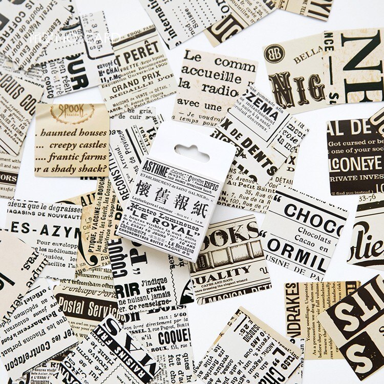 Stationery sticker 45pcs/box