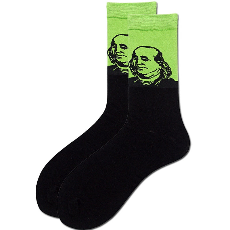 Unisex Happy Fruits and Cartoon Socks - 1 Pair - Little Eudora