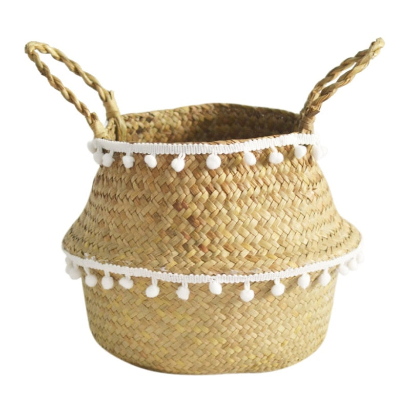 Handmade Bamboo Storage Baskets - Little Eudora