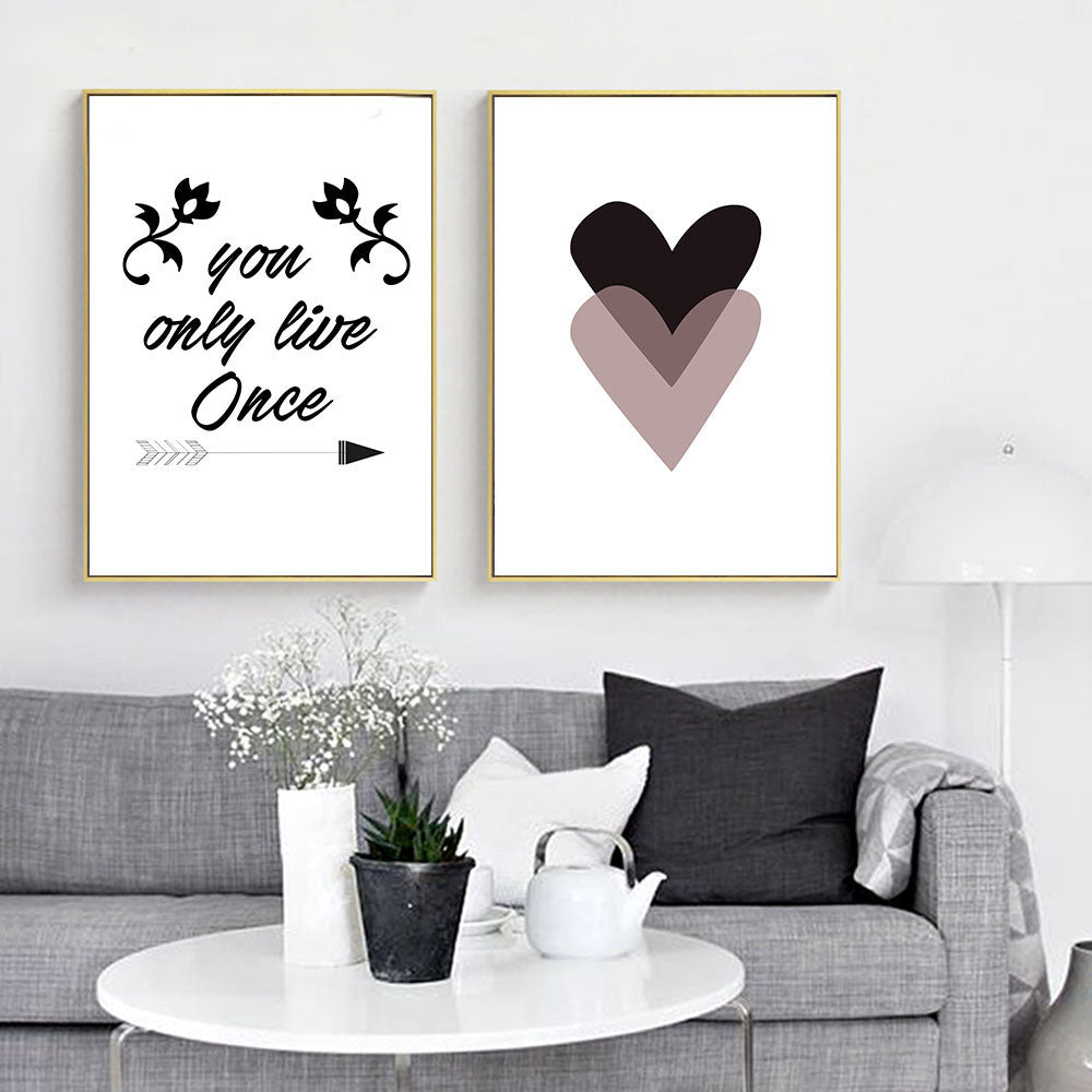 Geometric Abstract Art Wall - Little Eudora
