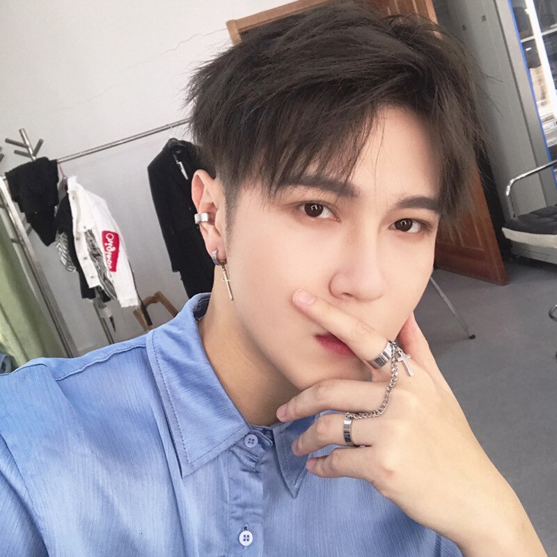 2020 Sale Vintage Cross Chain Ring Adjustable Joint Ring Hip Hop Punk Finger Rings For Women Men Egirl Dating Party BFF Jewelry