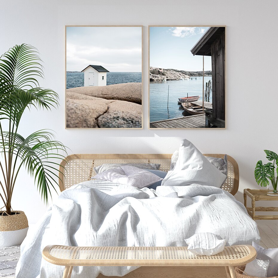 Boho Boats Archipelago River Landscape - Little Eudora