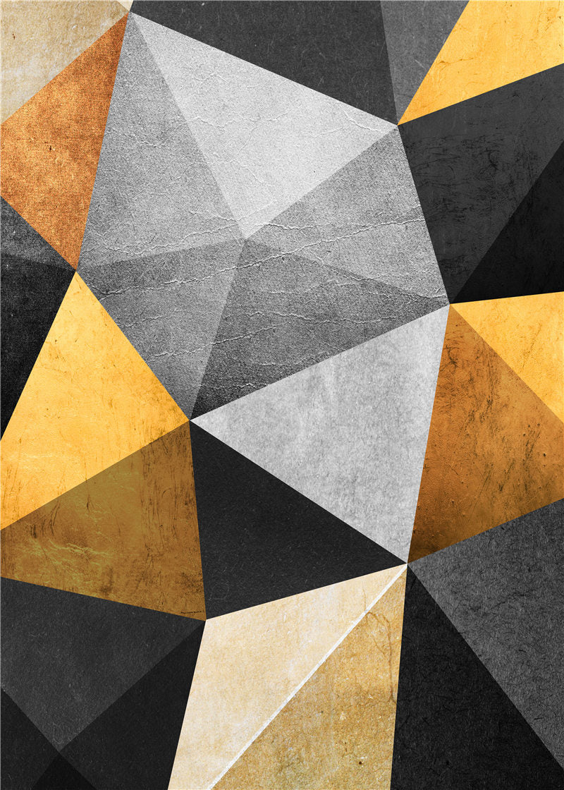 Nordic Abstract Geometry Wall Art - Little Eudora