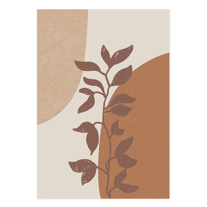 Modern Terracotta Boho Sun Moon Wall Art - Little Eudora
