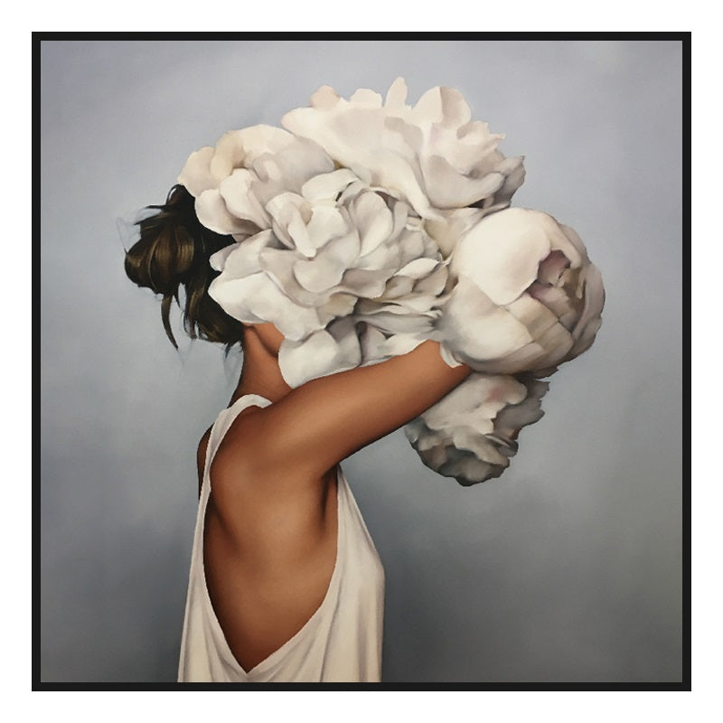 Home Decoration Feather Woman - Little Eudora