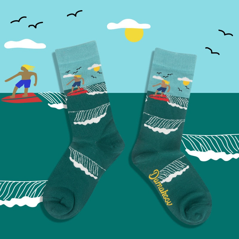 Unisex Harajuku Socks - 1 Pair - Little Eudora