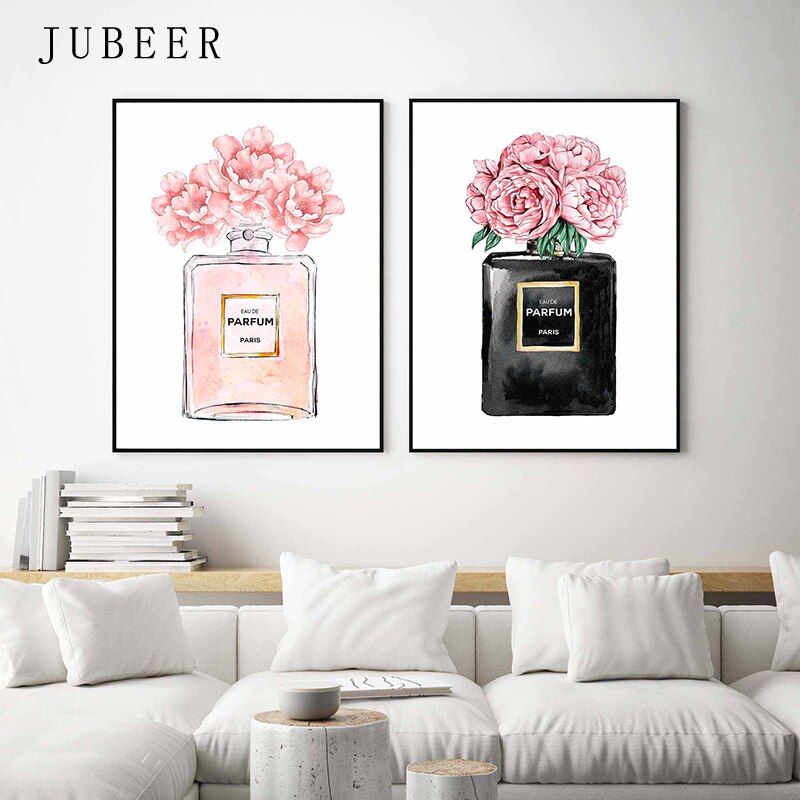 Perfume Bottle Wall Art - Little Eudora