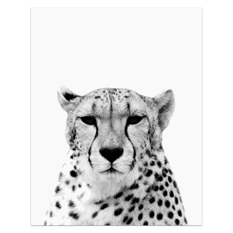 Animals Print Lion Zebra Elephant Wall Art - Little Eudora