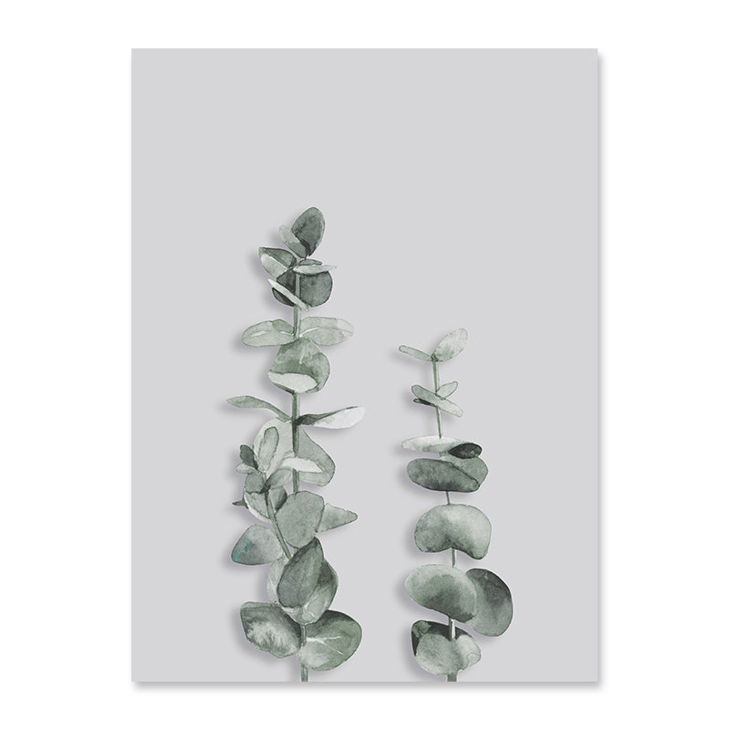 Botanical Eucalyptus Leaves Modern Canvas Paintings Posters and Prints Interior for Living Room Hallway Home Decor No Frame - Little Eudora