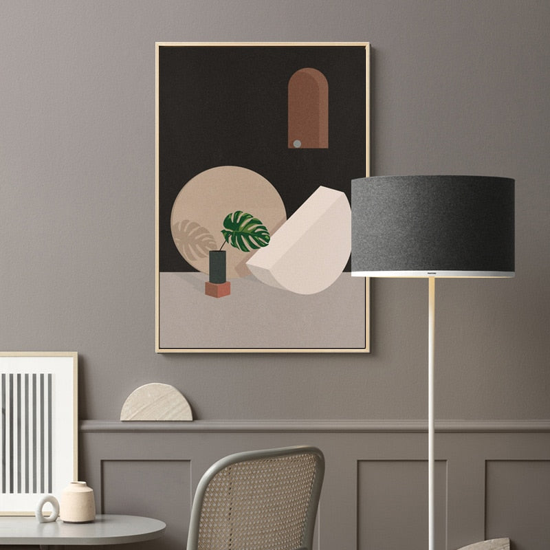 Abstract Geometric Scandinavia Wall Art