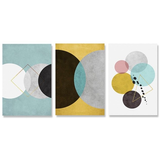 Nordic Wall Poster Abstract Modern Wall Art