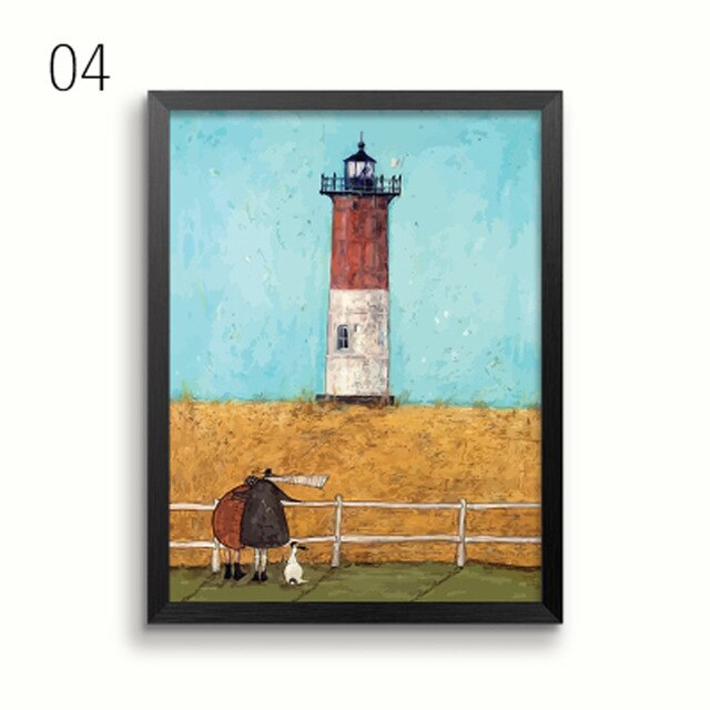 Gohipang Happy Family Abstract Wall Art