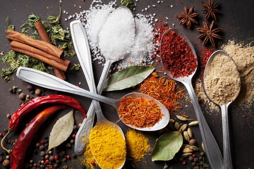 Canvas Prints - Vegetable, Grains and Spices