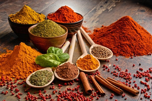 Canvas Prints - Vegetable, Grains and Spices