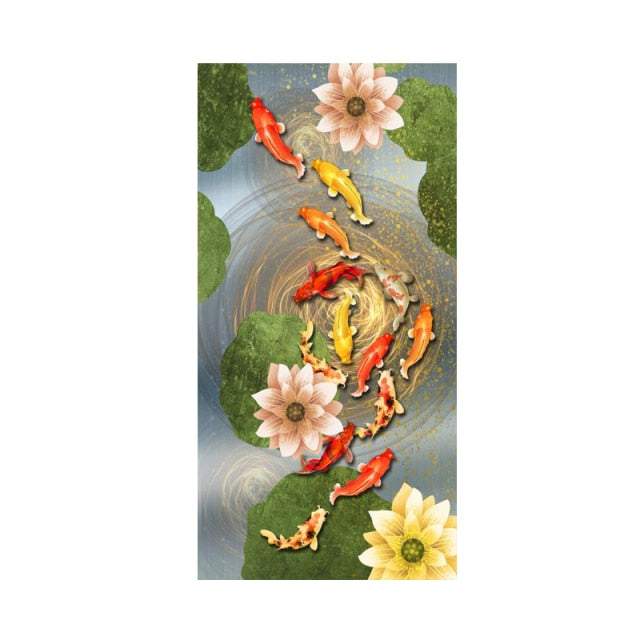 Koi Fish Feng Shui Wall Art