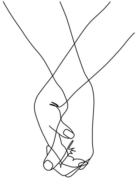 Art Figure Line Drawing Wall Art