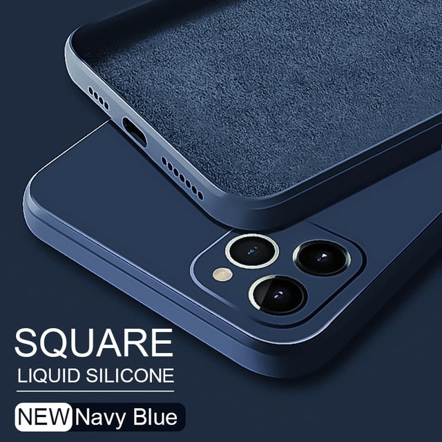 High Quality Liquid Silicone iPhone Case For Apple iPhone 13 12 11 Pro Max mini SE XR X XS