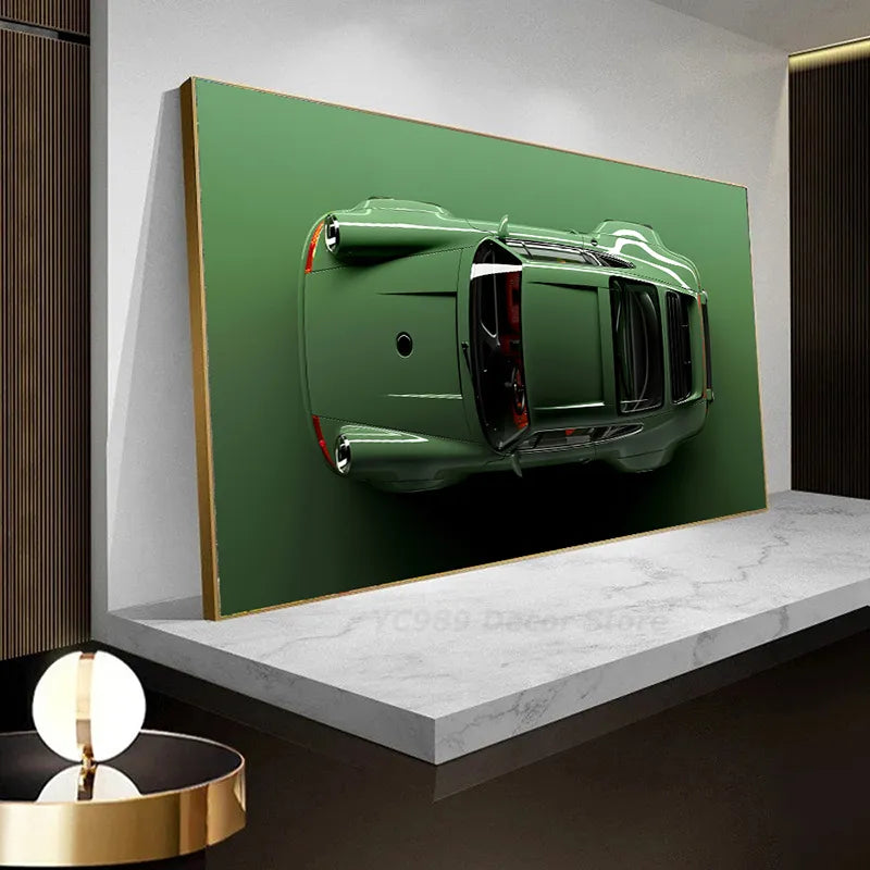 Elevate Your Decor: High-Impact Supercar Canvas Paintings for the Discerning Driver