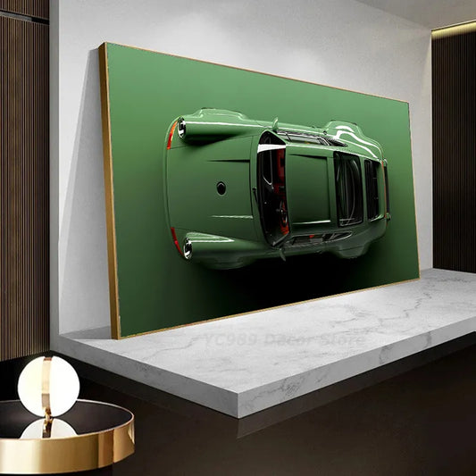 Elevate Your Decor: High-Impact Supercar Canvas Paintings for the Discerning Driver