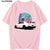 Anime R35 Skyline GTR JDM Legend Car Print T-Shirt Men Short Sleeve