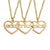 Romantic Best Friends Honey Love Couple Pendant Necklace - Symbolize Your Unbreakable Friendship