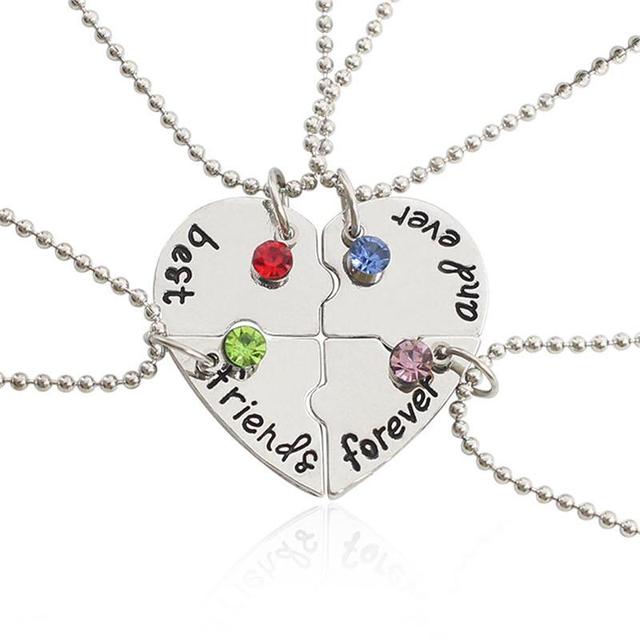 Romantic Best Friends Honey Love Couple Pendant Necklace - Symbolize Your Unbreakable Friendship
