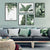 Fresh Green Plant Nordic Poster Multi Combination Canvas Paintings For Living Room Home Decoration Wall Art Pictures No Frame