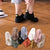 Fashion Ankle Socks - 4 Pairs - Little Eudora