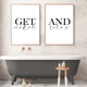 Get Naked and Relax Wall Art
