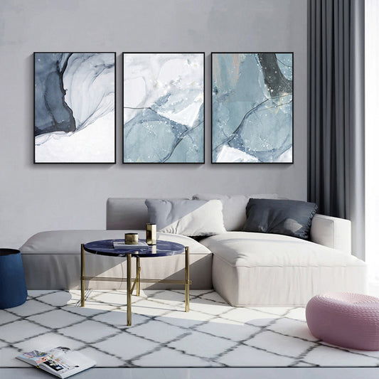 Marble Stone Texture Abstract Wall Art - Little Eudora