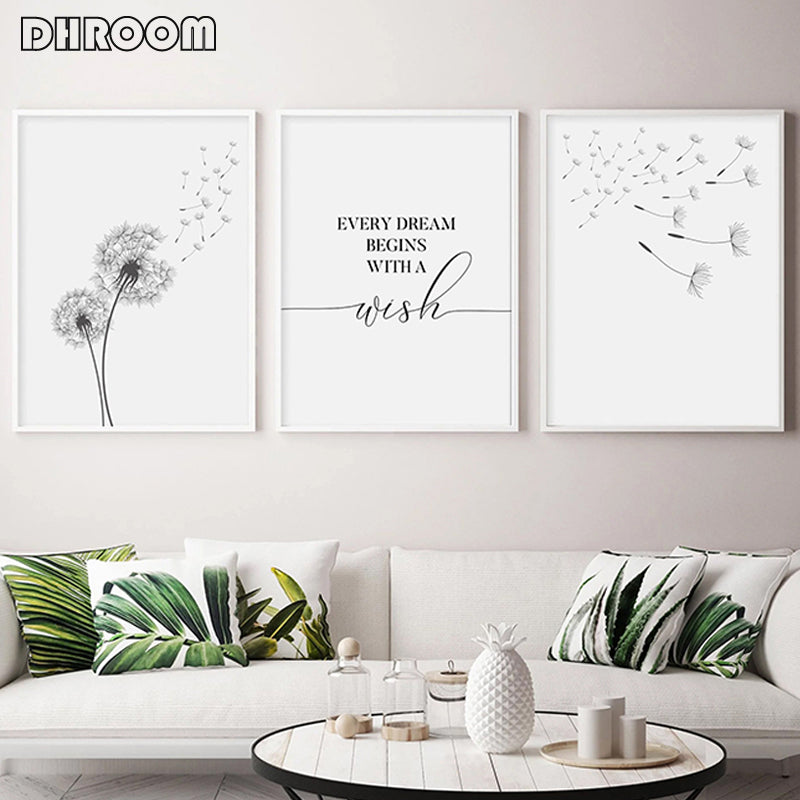 Dandelion Wall Art - Little Eudora