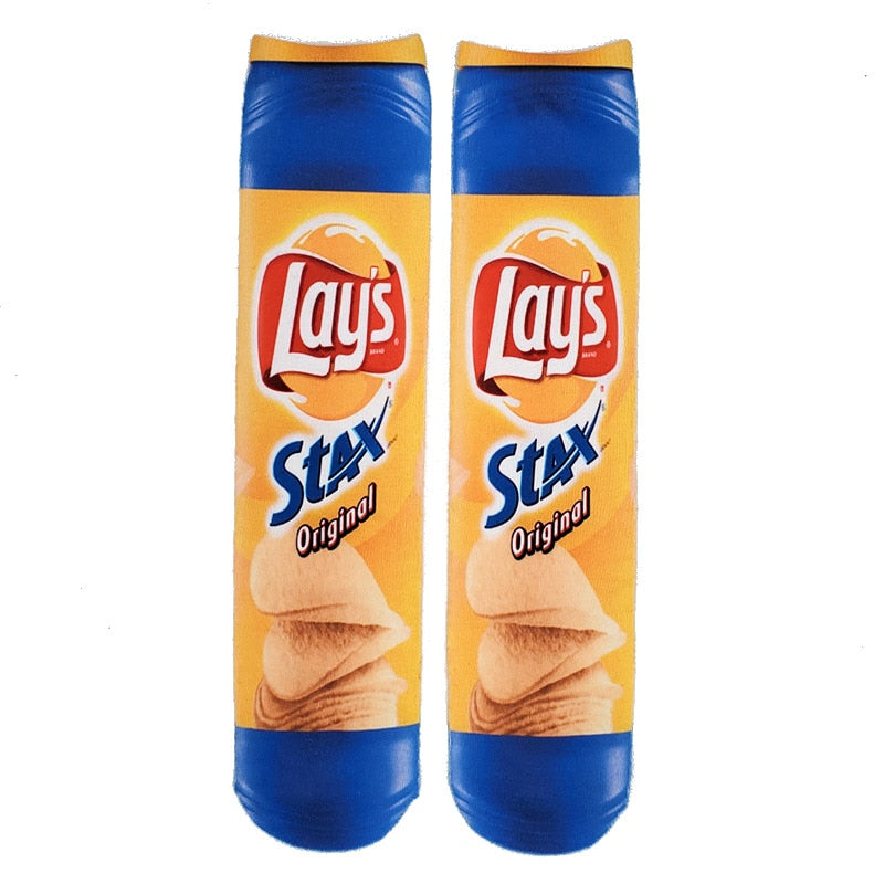 Snacks Cotton Socks - 1 Pair - Little Eudora