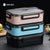 WORTHBUY Japanese Kids Lunch Box 304 stainless steel Bento Lunch Box With Compartment Tableware Microwave Food Container Box