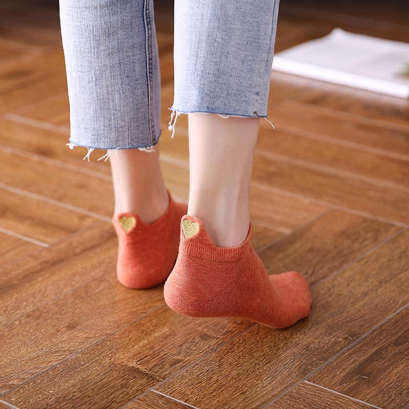 Fashion Ankle Socks - 4 Pairs - Little Eudora
