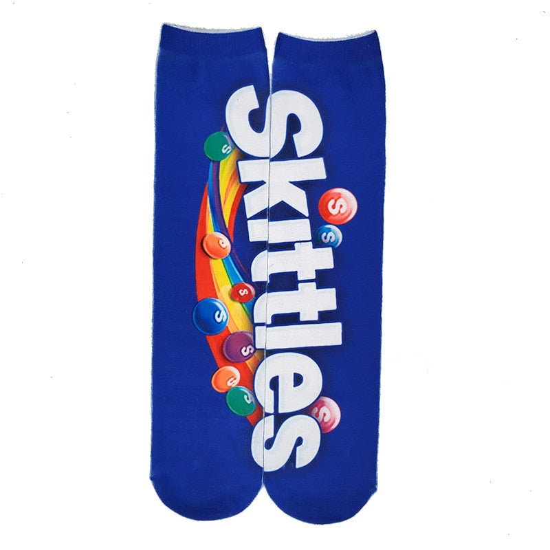 Snacks Cotton Socks - 1 Pair - Little Eudora