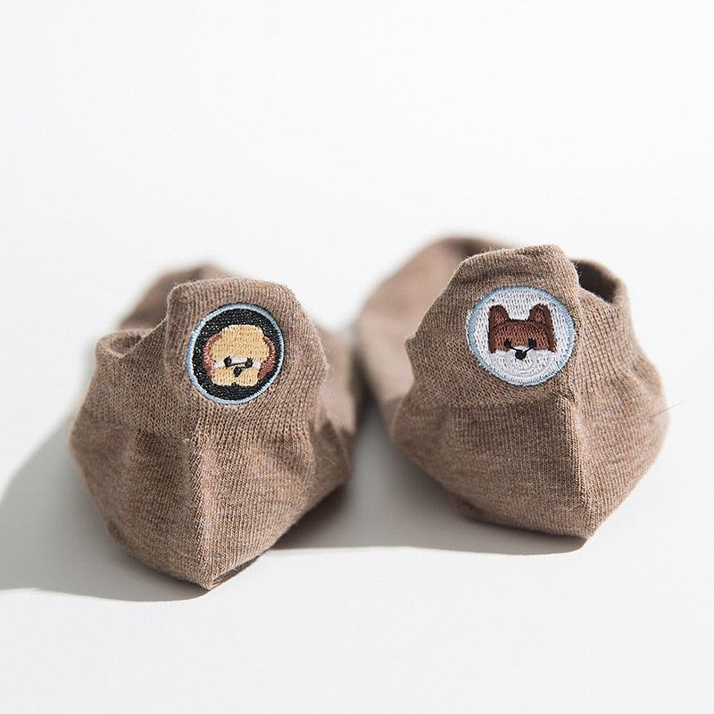 Animal print socks funny cute korean style Socks - 1 Pair - Little Eudora