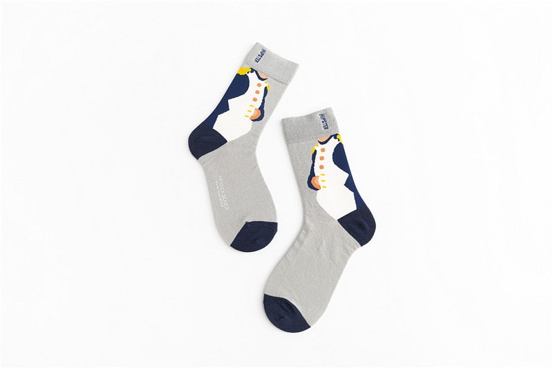 Unisex Painting Style Patterns Unisex Socks - 1 Pair - Little Eudora
