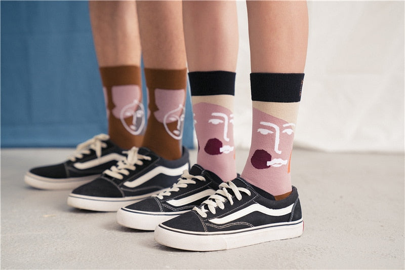 Harajuku funny Unisex Socks - 1 Pair - Little Eudora