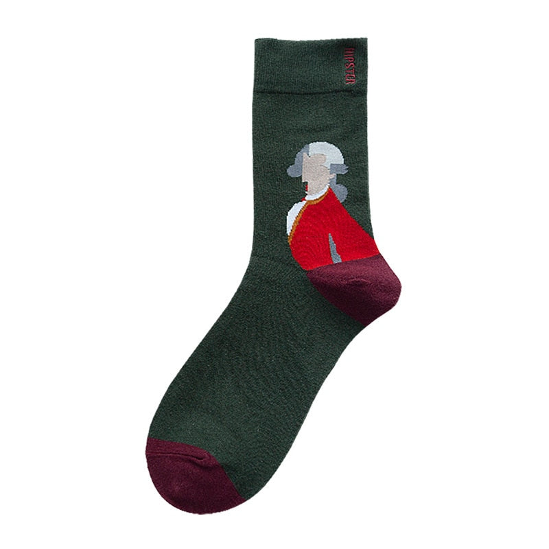 Harajuku funny Unisex Socks - 1 Pair - Little Eudora